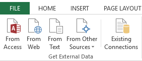 Get external data - features of MS Excel in Hindi