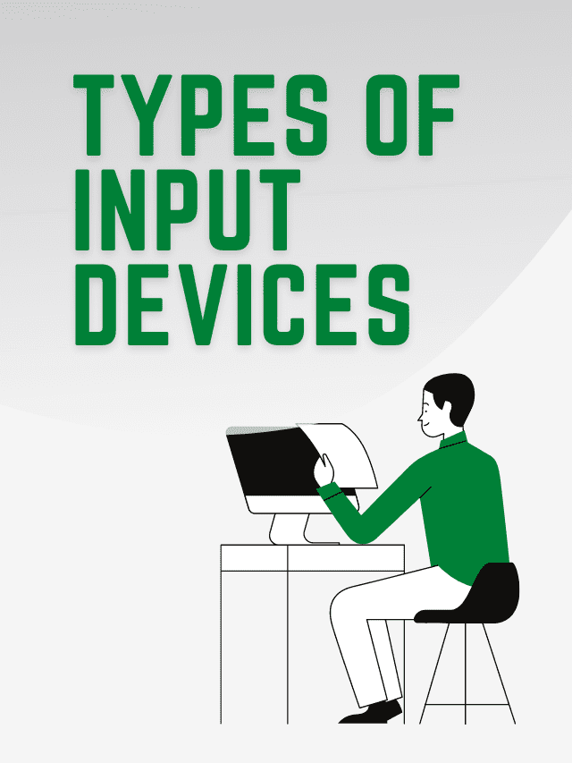 4 Types of Input Device