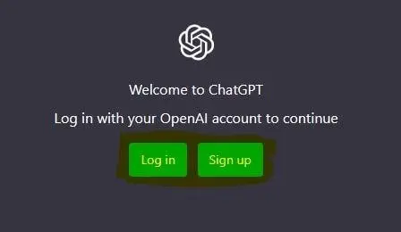 how to use chat GPT - Login & signup